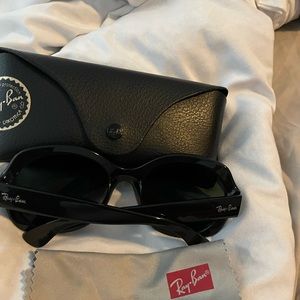 Jackie-O style Ray Bans